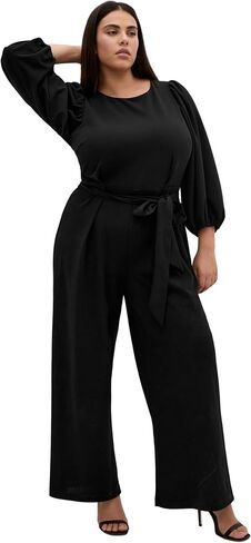 City Chic Women's Plus Size Jumpsuit - Tahlia Wide Leg in Saudi Arabia