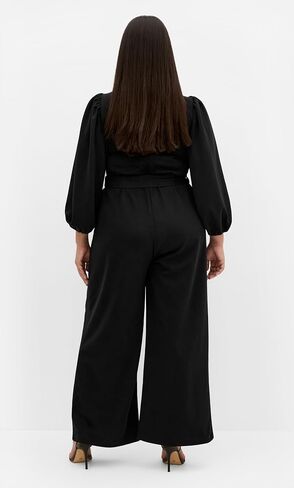 City Chic Women's Plus Size Jumpsuit - Tahlia Wide Leg in Saudi Arabia