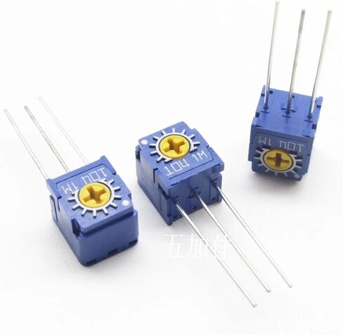 30pcs/new CT6ETH104 CT-6 100K Side Adjustment One-row Foot Type Fine Adjustment Resistor in Saudi Arabia