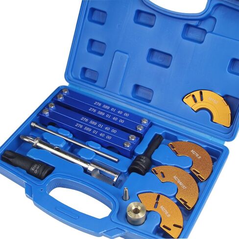 Engine Timing Tool Set for Mercedes Benz M157/M276/M278, Camshaft Alignment Kit with T60 & T100 Sockets, 4 Piece Camshaft Adjuster Tools,Fuel Injector Puller (Engine timing tool&Puller&Injector tool) in Saudi Arabia