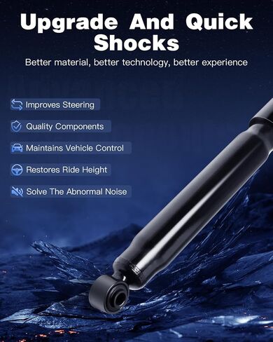 Rear Shocks Absorbers,ECCPP Gas Shocks for Dodge fits 2009-2010 for Dodge for Ram 1500,2011-2015 for Ram 1500 Pair Shocks with KG54342 in Saudi Arabia