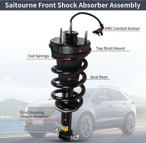 84176675 Rear Air Shock Strut Absorber Compatible with 2015-2020 Chevy Tahoe Suburban for Cadillac Escalade ESV for GMC Yukon XL 23151122 23267007 23290661 in Kuwait