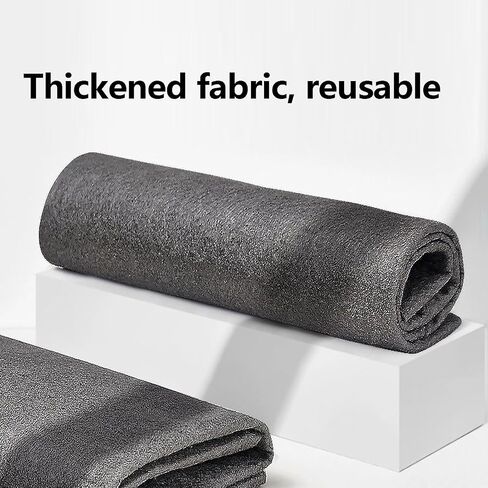Thickened Magic Cleaning Cloth, Thick Lint-Free Cloth, Reusable Microfiber Cleaning Cloth for Windows, Mirrors, Glass, Windows and Cars, Machine Washable in Saudi Arabia