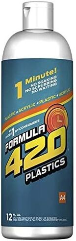 FORMULA 420 Plastics/Silicone | A4 Formula 420 Plastic Silicon Cleaning Solution for Plastic, Acrylic & Silicon | 12Oz in Saudi Arabia