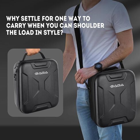 Ultra-Light Case for Starlink Mini – Waterproof, Shockproof EVA Starlink Case Shoulder Star Link Bag with Dual Carry Options | Ideal Starlink Mini Accessories in Saudi Arabia