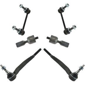 Front Tie Rod End Stabilizer Bar Steering Suspension Kit 6pc for Cadillac for STS 2005-2011 in Kuwait