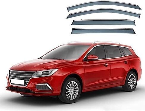 Car Wind deflectors Car Wind Deflectors for 5 SW EV 2020 2021 2022 2023, Deflector Shield Side Window Sun Rain Guards Visor Stick-on Fitment in Saudi Arabia