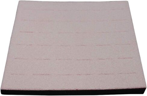 N'ICEPackaging 3 Qty USA Deluxe Scarlet Red 36 Ring Foam Display - for trays/Jewelry Cases - Half -Tray Size 7 5/8 "x 7 1/4" x 5/8 " in Saudi Arabia