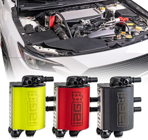 IAG Performance Air/Oil Siperator (AOS) لـ Subaru WRX 2022+ FA 2.4 محرك (أسود) in Kuwait