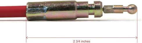 The ROP Shop | Snow Plow T-Handle Control Cable (Old Style) for Western 55363 Snowplow Blade in Saudi Arabia