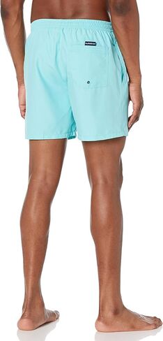 Quiksilver Men's Standard Everyday 17 Elastic Waist Volley Swim Trunk Bathing Suit, Angel Blue Heather, X-Large in Saudi Arabia