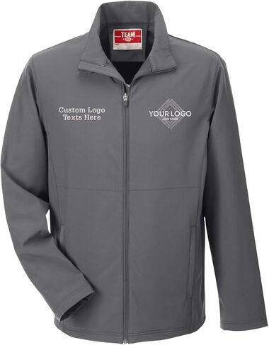 INK STITCH TT80 Men Custom Embroidery Personalized Logo Texts Leader Soft Shell Jackets in Saudi Arabia
