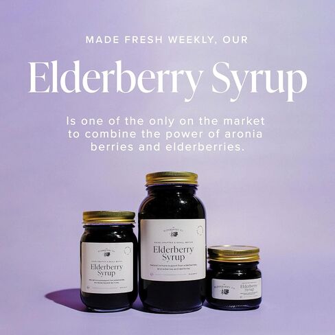 شراب Elderberry Co. Elderberry مع Aronia Berries دعم المناعة الطبيعية للأطفال والبالغين (16 أوقية.) in Saudi Arabia