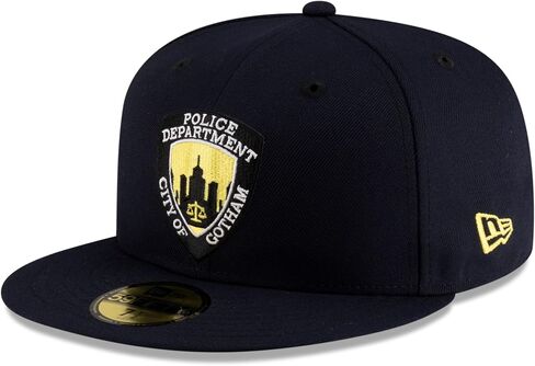 New Era Batman GCPD Gotham City Police Department 59Fifty Fitted Hat (US, Numeric, 7 7/8, Black) in Saudi Arabia