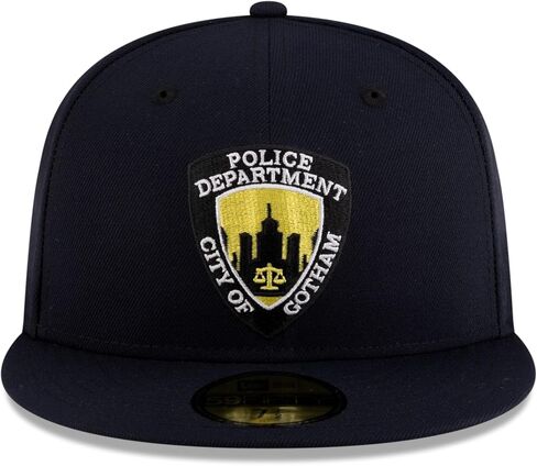 New Era Batman GCPD Gotham City Police Department 59Fifty Fitted Hat (US, Numeric, 7 7/8, Black) in Saudi Arabia