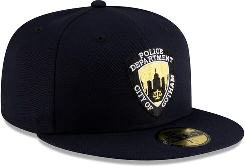 New Era Batman GCPD Gotham City Police Department 59Fifty Fitted Hat (US, Numeric, 7 7/8, Black) in Saudi Arabia