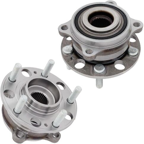 Detroit Axle - AWD Rear 2pc Wheel Bearing Hubs for 2016-2020 Kia Sorento, 2 Wheel Bearing and Hubs Assembly 2017 2018 2019 Replacement in Saudi Arabia