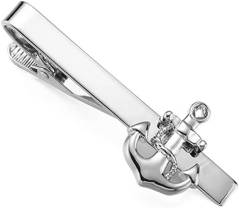 Novelty Silver Tie Clips for Men Unique Leaf Piano Anchor Note Tie Bar Neckties for Regular Wedding Business Tie Pin Clips in Saudi Arabia