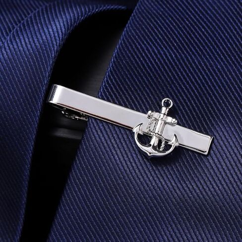 Novelty Silver Tie Clips for Men Unique Leaf Piano Anchor Note Tie Bar Neckties for Regular Wedding Business Tie Pin Clips in Saudi Arabia