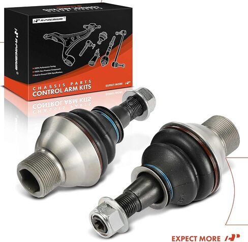 A-Premium 2 × مفصل الكرة السفلي الأمامي ، متوافق مع BMW 528i XDrive ، 535d Xdrive ، 535i GT Xdrive ، 550i Xdrive ، 740ld Xdrive ، 750i Xdrive ، 640i Xdrive ، 650i xDrive Gran ، Alpina B7l Xdrive in Saudi Arabia
