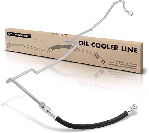 A-Premium Automatic Transmission Oil Cooler Line Hose Assembly Compatible with Dodge Durango Dakota 2001-2003 5.9L in Saudi Arabia