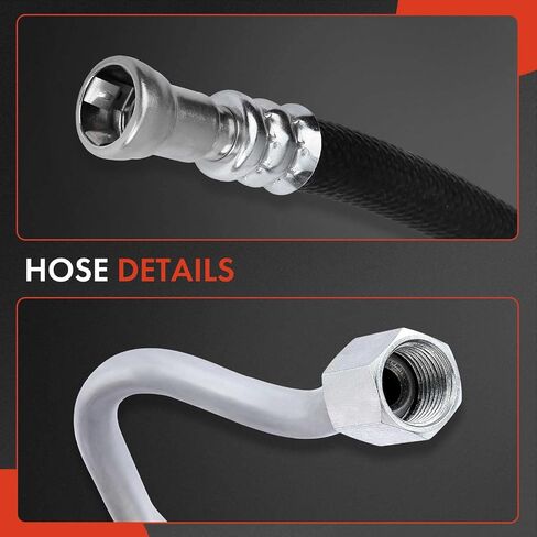A-Premium Automatic Transmission Oil Cooler Line Hose Assembly Compatible with Dodge Durango Dakota 2001-2003 5.9L in Saudi Arabia
