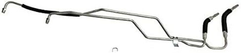 Automatic Transmission Oil Cooler Tube - Dual Inlet and Outlet Line Assembly - Compatible with 2006-2007 Ford F-250 Super Duty 6.0L V8 Diesel in Saudi Arabia