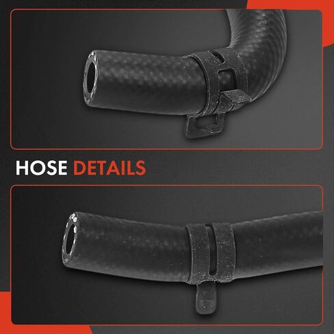 A-Premium Automatic Transmission Oil Cooler Line Hose Assembly Compatible with Dodge Grand Caravan, Caravan & Chrysler Town & Country & Plymouth Voyager, Grand Voyager, 1998, Inlet and Outlet in Saudi Arabia