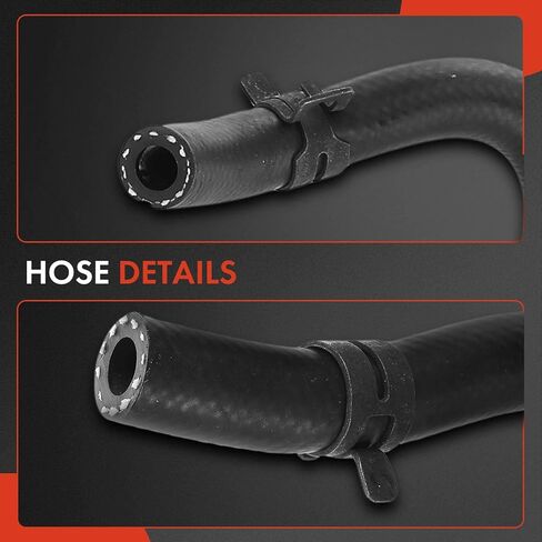 A-Premium Automatic Transmission Oil Cooler Line Hose Assembly Compatible with Dodge Grand Caravan, Caravan & Chrysler Town & Country & Plymouth Voyager, Grand Voyager, 1998, Inlet and Outlet in Saudi Arabia