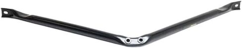 Fits Radiator Center Support Brace Bracket Panel Aluminum Front Smooth - Black Metallic 109-51184 in Saudi Arabia