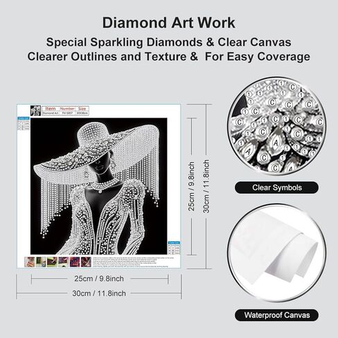 FHBUBPUP Birthday Gnome Diamond Art Painting Kits for Adults, 5D Goblin Special Shape Diamond Art for Beginners, Rhinestones Gem Art Craft Home Wall Decor Gift 12×12inch in Saudi Arabia