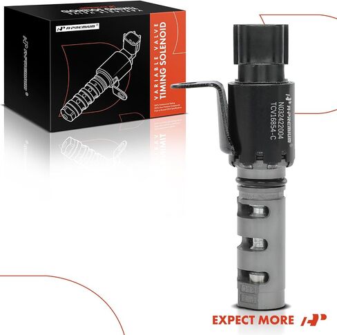 A-Premium Exhaust Engine Variable Valve Timing (VVT) Solenoid Compatible with Toyota Tacoma 2016 2017 2018 2019 2020 2.7L, Replace# 153300C020 in Saudi Arabia