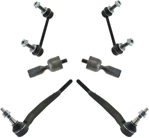 Front Tie Rod End Stabilizer Bar Steering Suspension Kit 6pc for Cadillac for STS 2005-2011 in Saudi Arabia