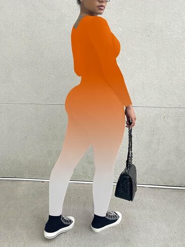 نساء Yegine Long Sleeve Bodycon Phemsuit مثير رومومز قطعة واحدة من البضائع in Kuwait