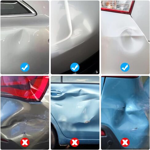 طقم إصلاح Dent Paintless - 36pcs Dent Puller ، مجموعة إزالة Dent مع عروض قابلة للتعديل معتدل ذهبي دنت لإزالة جسم الأوتوماتي in Kuwait