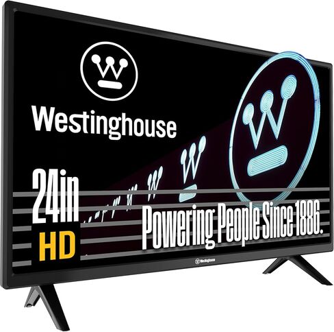 Westinghouse 32 Inch TV, 720p HD LED Small Flat Screen TV with HDMI, USB, VGA, & V-Chip Parental Controls, Non-Smart TV or Monitor for Home, Kitchen, RV Camper, or Office in Kuwait