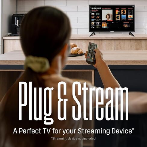 Westinghouse 32 Inch TV, 720p HD LED Small Flat Screen TV with HDMI, USB, VGA, & V-Chip Parental Controls, Non-Smart TV or Monitor for Home, Kitchen, RV Camper, or Office in Kuwait