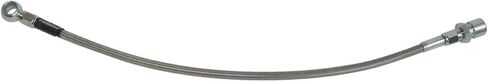 Inline Tube Compatible with 1967-74 GM A-Body F-Body X-Body Disc Brake Front Stainless Flex Hose in Saudi Arabia