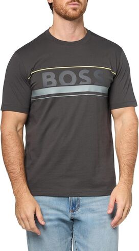 BOSS Men's Big Logo Block Iconic Tee in Saudi Arabia