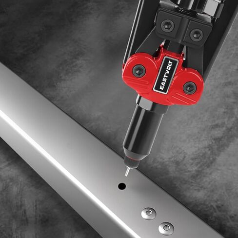 Eastvolt Rivet Nut Tool Kit, 3 in 1 Hand Rivet Gun, 14-Inch Rivnut Tool with 6 Metric Mandrels M3 M4 M5 M6 M8 M10, Rivet Bolt Tool with 3 Metric Bolt Mandrels and Rugged Carrying Case in Saudi Arabia