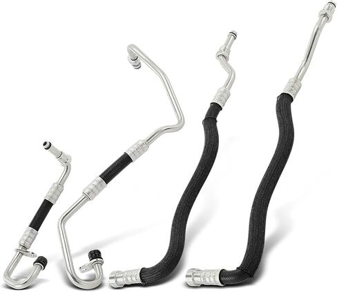 A-Premium Inlet & Outlet Automatic Transmission Oil Cooler Line Hose Assembly Compatible with Ford Escape 2013-2015, Escape 2016-2019 2.5L, Escape 2019 2.0L in Saudi Arabia