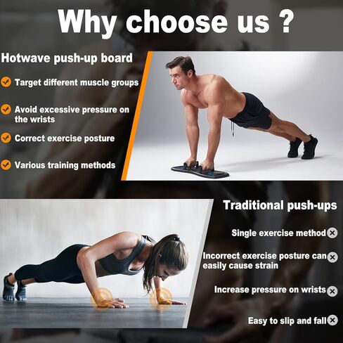 HOTWAVE Portable Workout Equipment with 20 Gym Accessories.Push Up Board &Plank,Resistance Band with Ab Roller Wheel,Exercise at Home For Men and Women in Kuwait