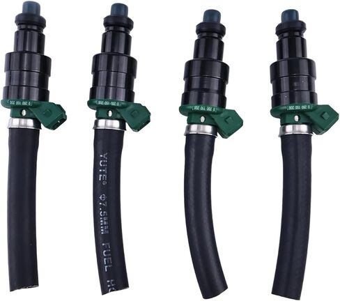 4Pcs Fuel Injector 0280150206 025906031 Compatible with VW Volkswagen Vanagon Nozzle 2.1L 1.9L 1983-1991 in Saudi Arabia