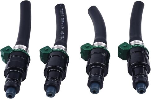 4Pcs Fuel Injector 0280150206 025906031 Compatible with VW Volkswagen Vanagon Nozzle 2.1L 1.9L 1983-1991 in Saudi Arabia