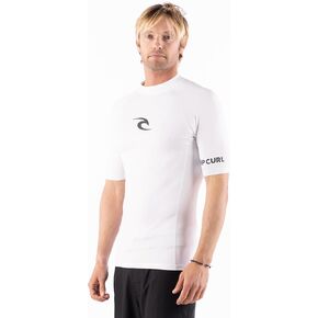 Rip Curl Men's Standard Short Sleeve Rashguard-UPF 50+ Sun Protection Surf Shirt, Tight Fit Rash Vest in Kuwait