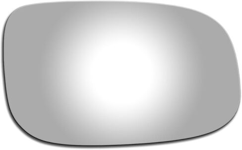WLLW Mirror Glass for fit for Volvo 2008-2013 C30 C70 2007-2009 S60 2007-2011 S40 S80 V50 2007-2010 V70 Driver Side Only Left Flat Replacement Glass with Adhesive in Saudi Arabia
