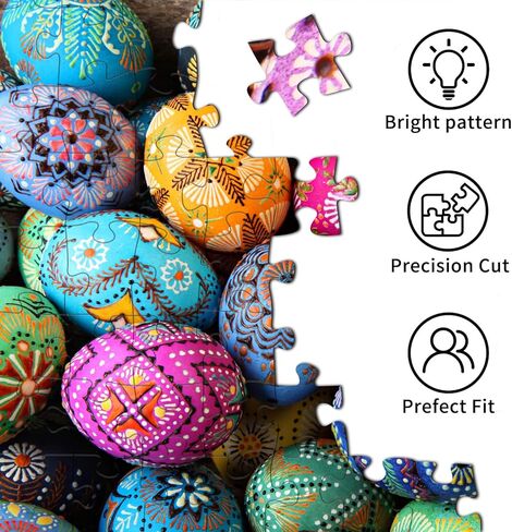 HUADADA Jigsaw Puzzles for Adults 1000 Piece Jigsaw Puzzles for Adults Challenging Game Puzzles with Letters on Back （Flowers and Birds） in Kuwait