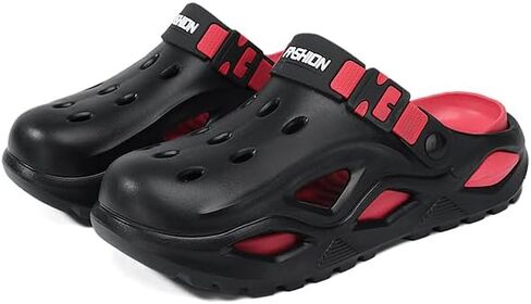 السدادات للرجال في الهواء الطلق الرياضة الرياضية الرياضية التنفس التنفس غير قسيمة حديقة أحذية المياه الشاطئ انزلاق على البغال للجنسين in Kuwait