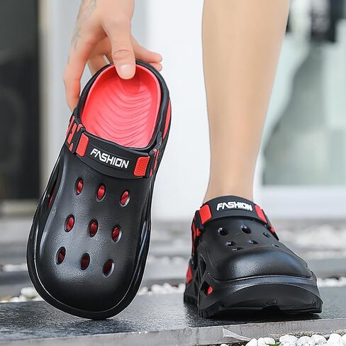 السدادات للرجال في الهواء الطلق الرياضة الرياضية الرياضية التنفس التنفس غير قسيمة حديقة أحذية المياه الشاطئ انزلاق على البغال للجنسين in Kuwait