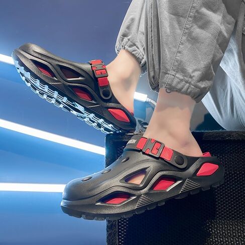 السدادات للرجال في الهواء الطلق الرياضة الرياضية الرياضية التنفس التنفس غير قسيمة حديقة أحذية المياه الشاطئ انزلاق على البغال للجنسين in Kuwait